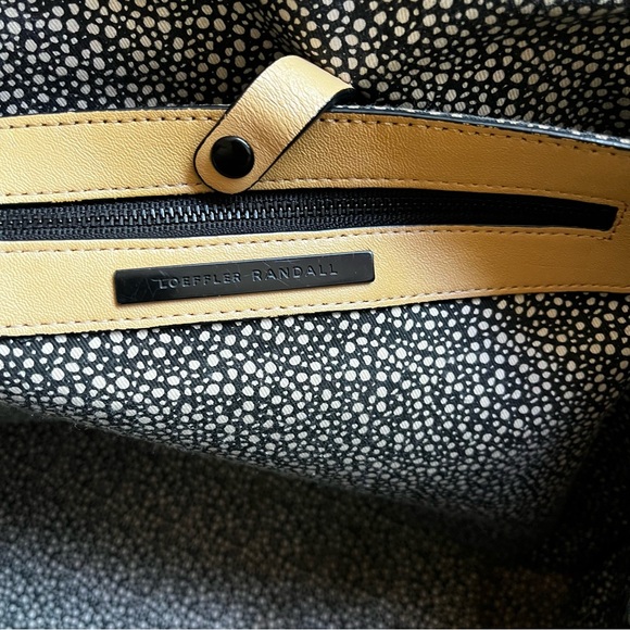 Loeffler Randall Women's Edgy Beige Studded Large Work Tote Purse - Picture 16 of 16